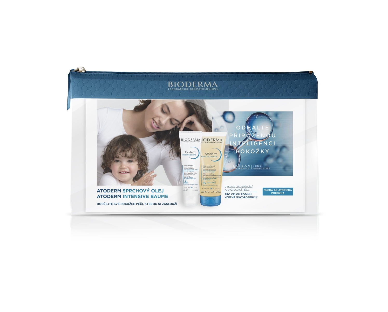BIODERMA Atoderm testovací balení na suchou až atopickou pokožku 2 ks BIODERMA