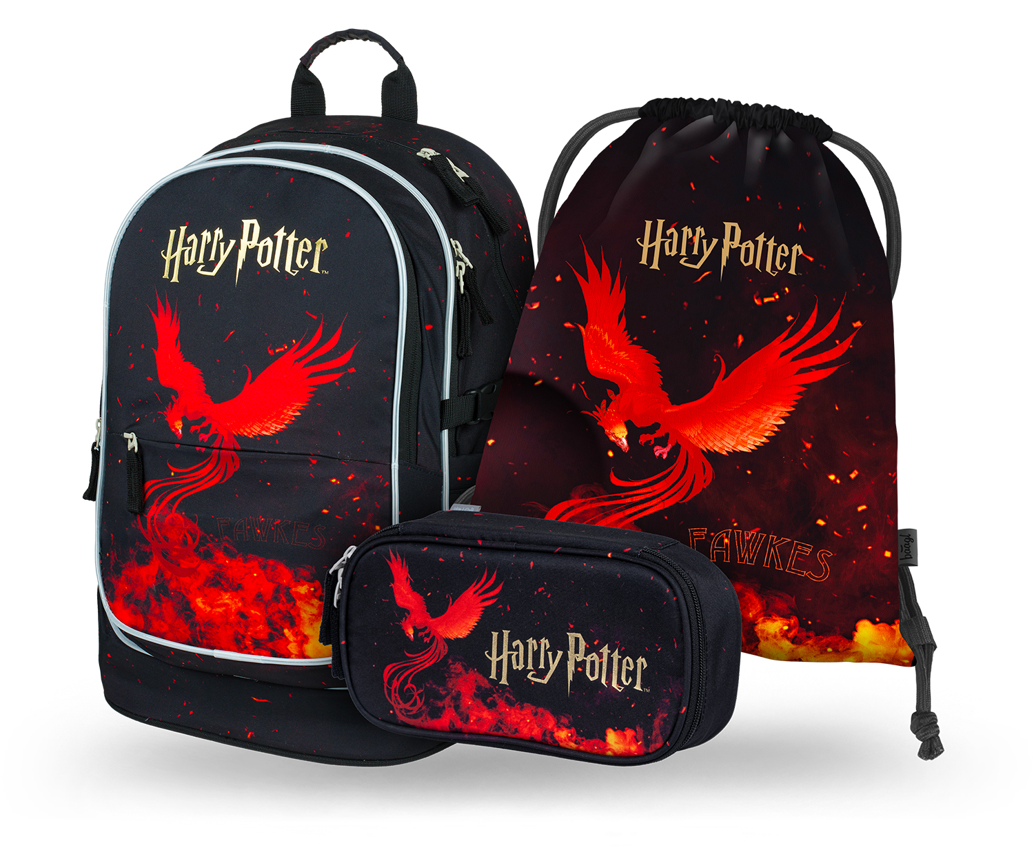 Baagl SET 3 Core Harry Potter Fénix: batoh