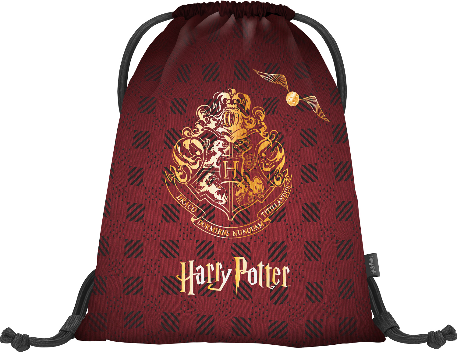 Baagl Sáček Harry Potter Bradavice vínový Baagl