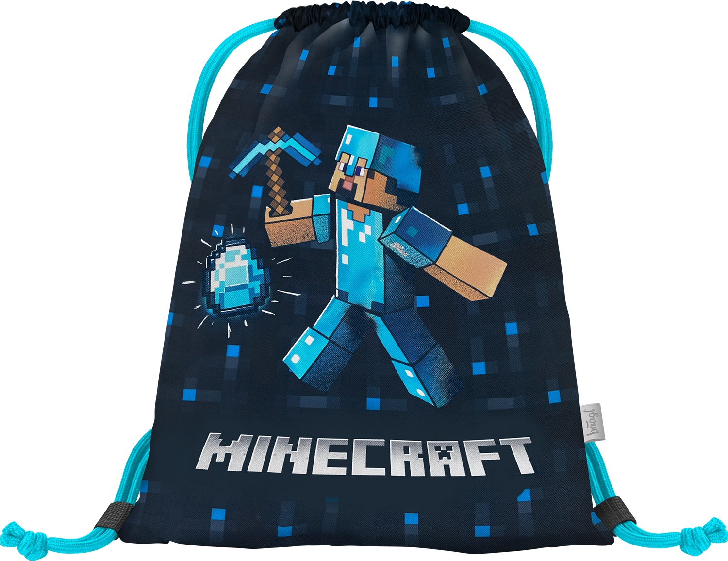 Baagl Sáček Minecraft Blue Axe Baagl