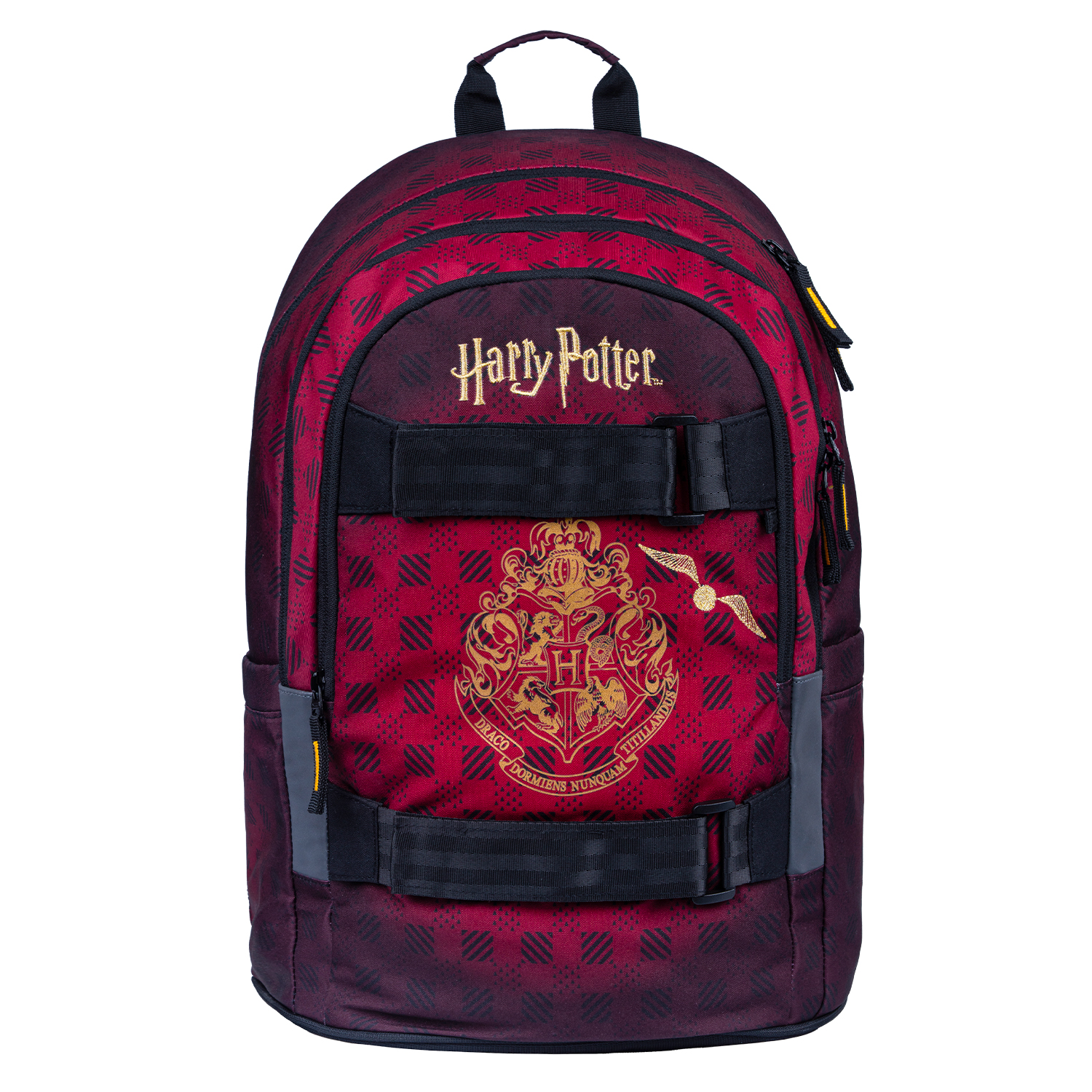 Baagl Školní batoh Skate Harry Potter Bradavice vínový Baagl