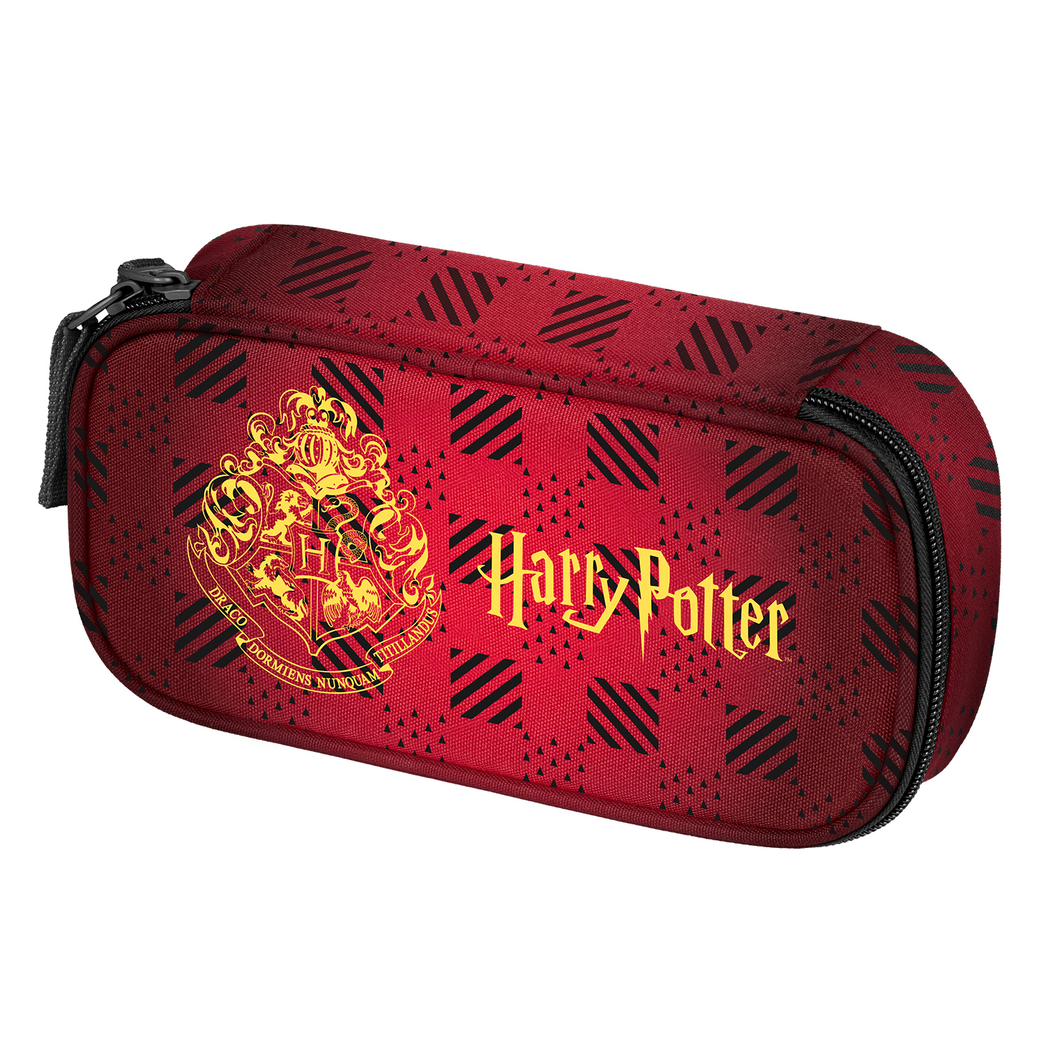 Baagl Školní penál etue Harry Potter Bradavice vínový Baagl