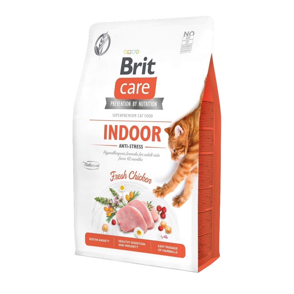 Brit Care Cat Grain-Free Indoor Anti-stress 2 kg Brit Care