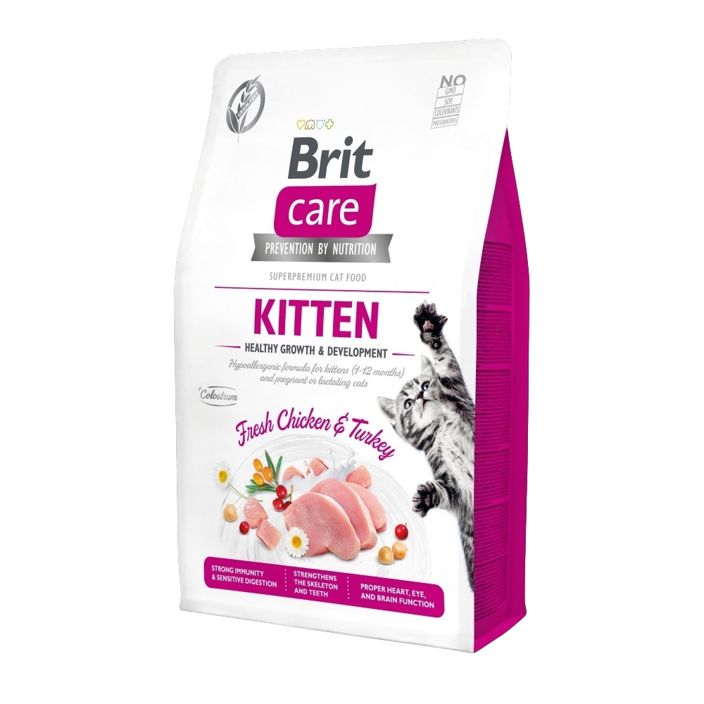 Brit Care Cat Grain-Free Kitten Healthy Growth & Development 2 kg Brit Care