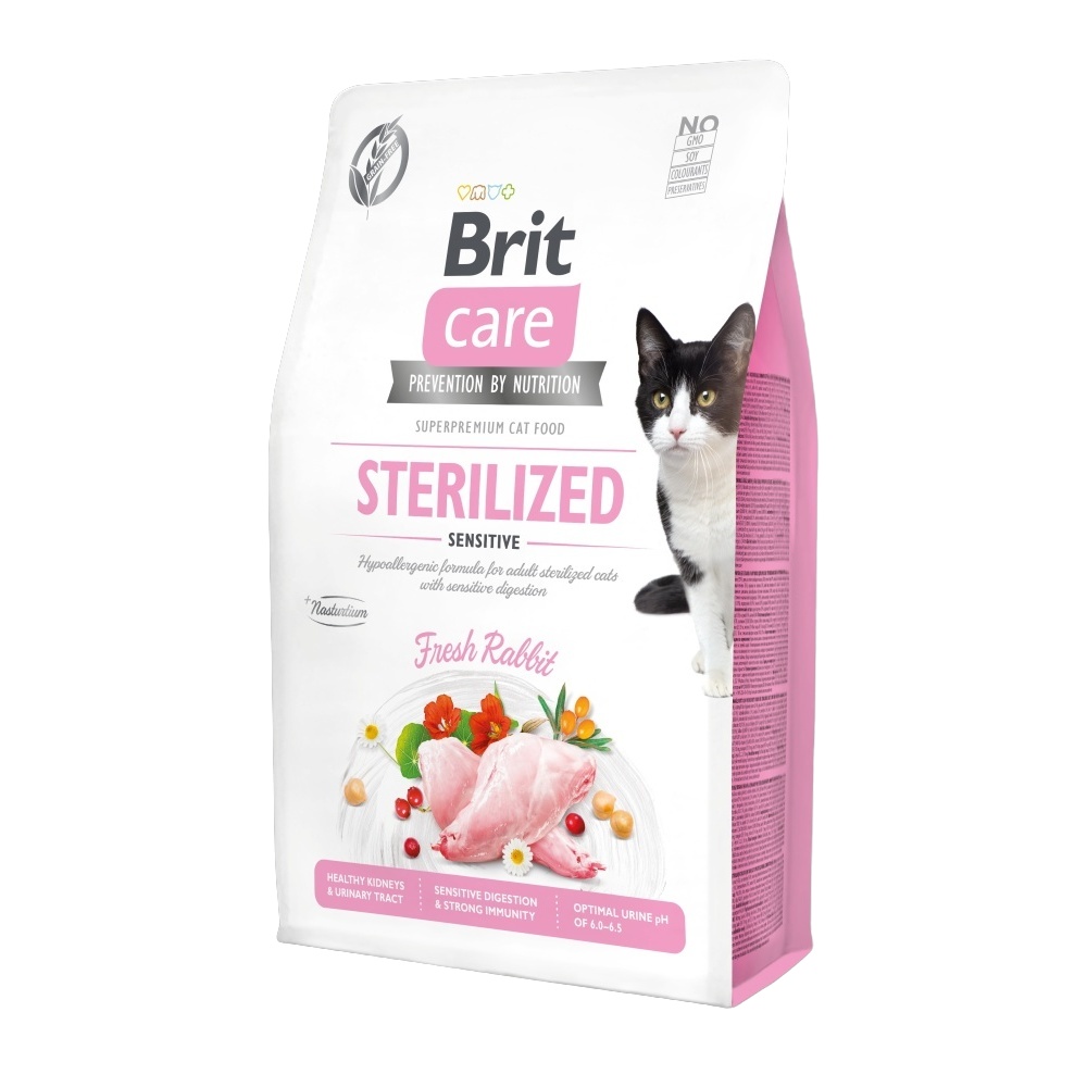 Brit Care Cat Grain-Free Sterilized Sensitive 2 kg Brit Care