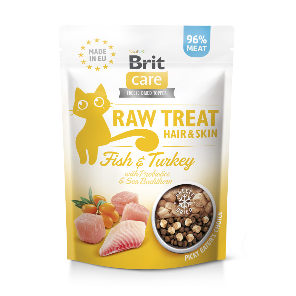 Brit Care Cat RAW Treat Hair&Skin 40 g Brit Care