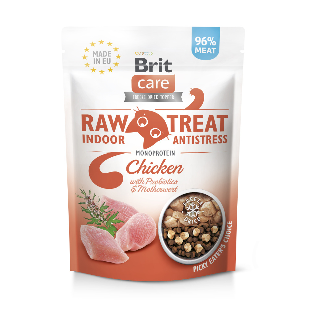 Brit Care Cat Raw Treat Indoor&Antistress 40 g Brit Care
