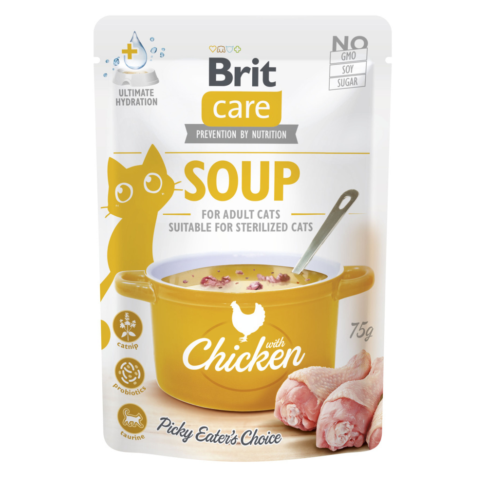 Brit Care Cat Soup with Chicken 75 g Brit Care