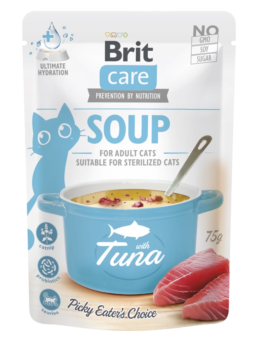 Brit Care Cat Soup with Tuna 75 g Brit Care