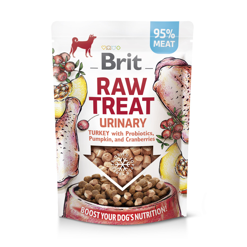 Brit Care Dog RAW TREAT Urinary Freeze-dried treat and topper Turkey 40 g Brit Care