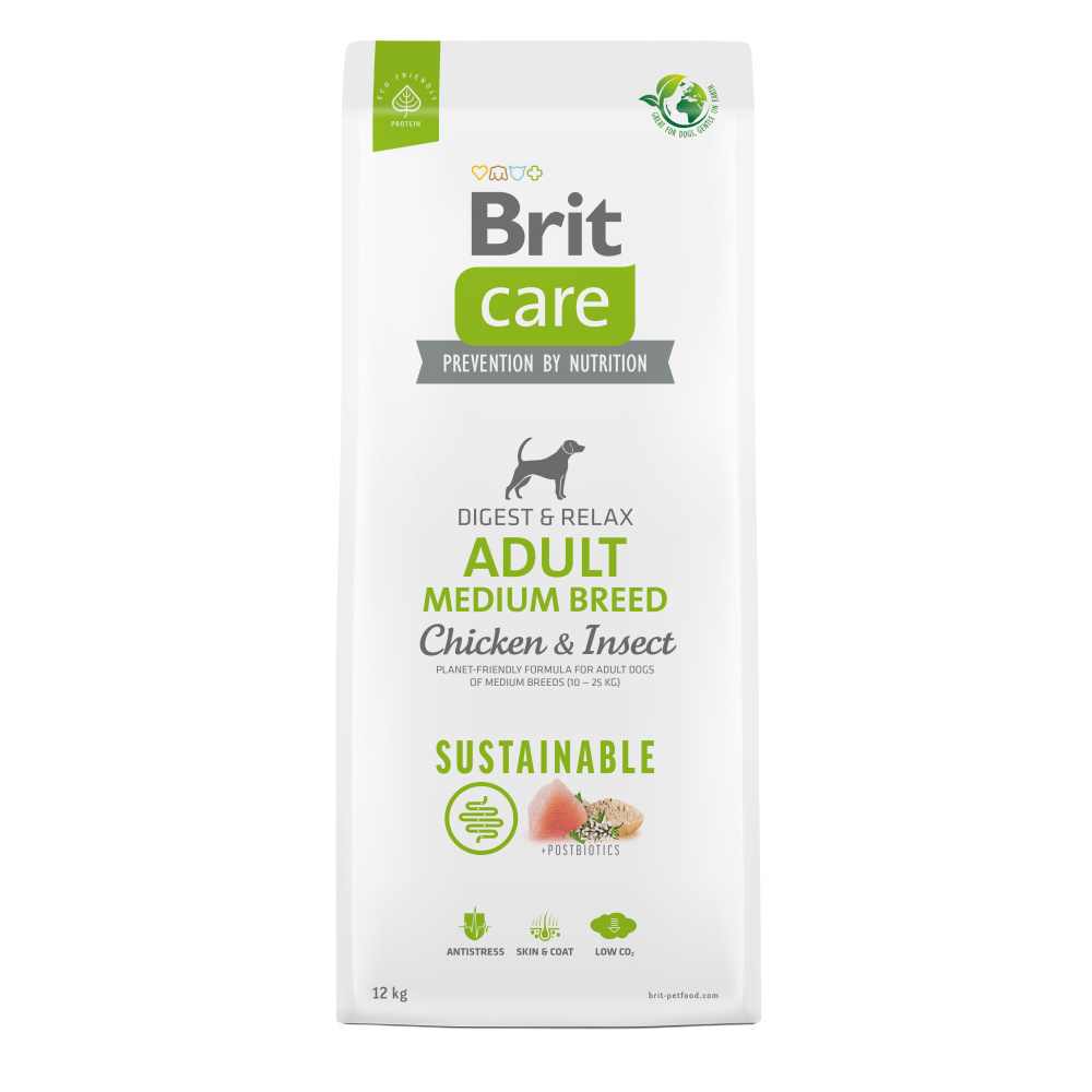Brit Care Dog Sustainable Adult Medium Breed 12 kg Brit Care