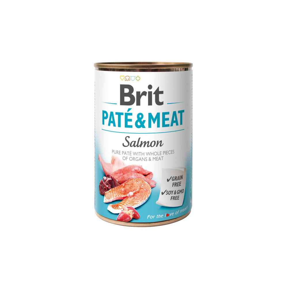 Brit Care Paté & Meat Salmon 400 g Brit Care