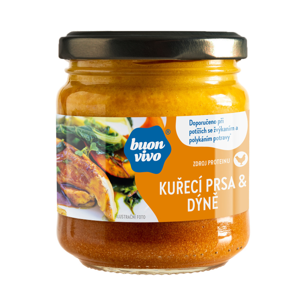 Buon vivo Kuřecí prsa & dýně 180 g Buon vivo
