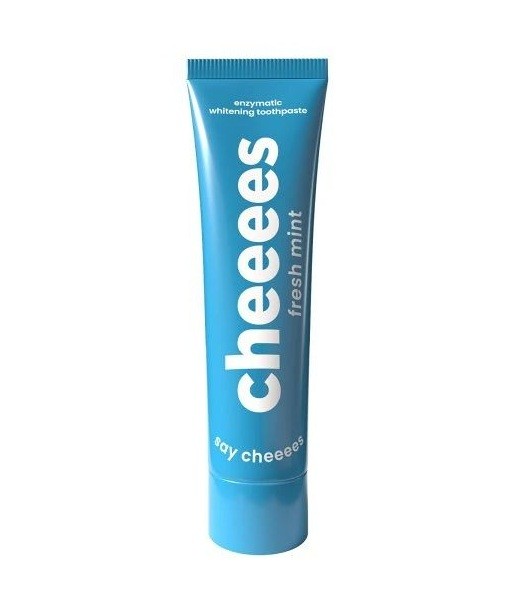 Cheeees Enzymatická bělicí zubní pasta Fresh Mint 60 g Cheeees