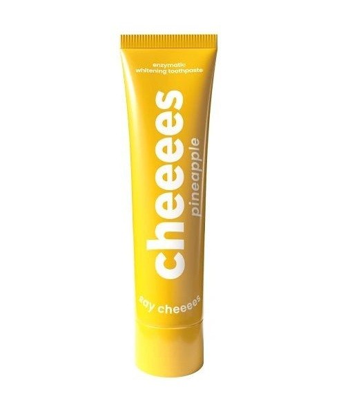 Cheeees Enzymatická bělicí zubní pasta Pineapple 60 g Cheeees