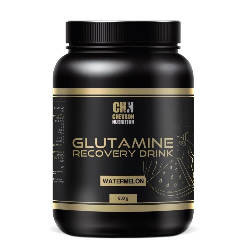 Chevron Nutrition Glutamine Recovery Drink Vodní meloun 800 g Chevron Nutrition