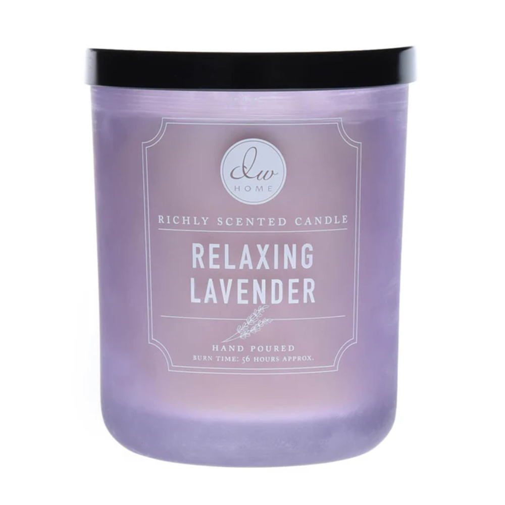 DW Home Signature Vonná svíčka ve skle Relaxační levandule 425 g DW Home