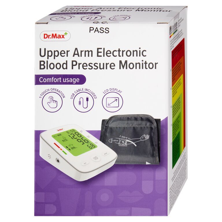 Dr. Max Blood Pressure Monitor Basic tlakoměr 1 ks Dr. Max