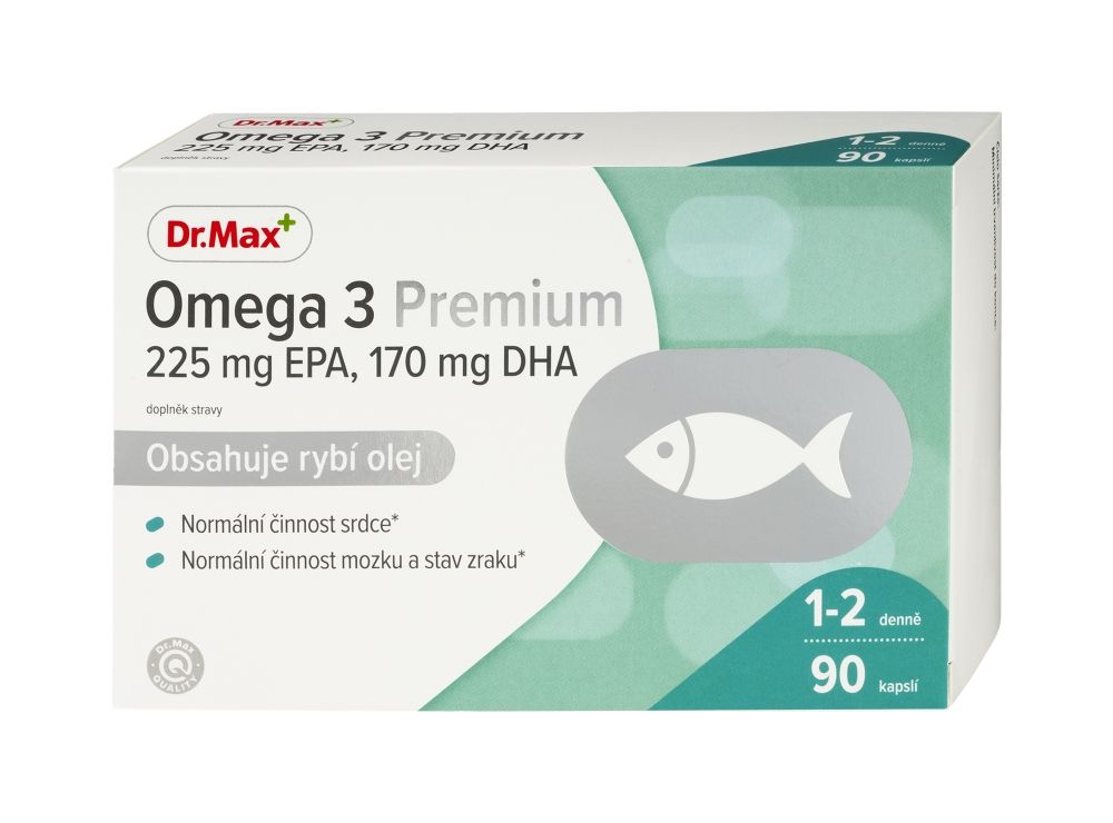 Dr. Max Omega 3 Premium 90 kapslí Dr. Max
