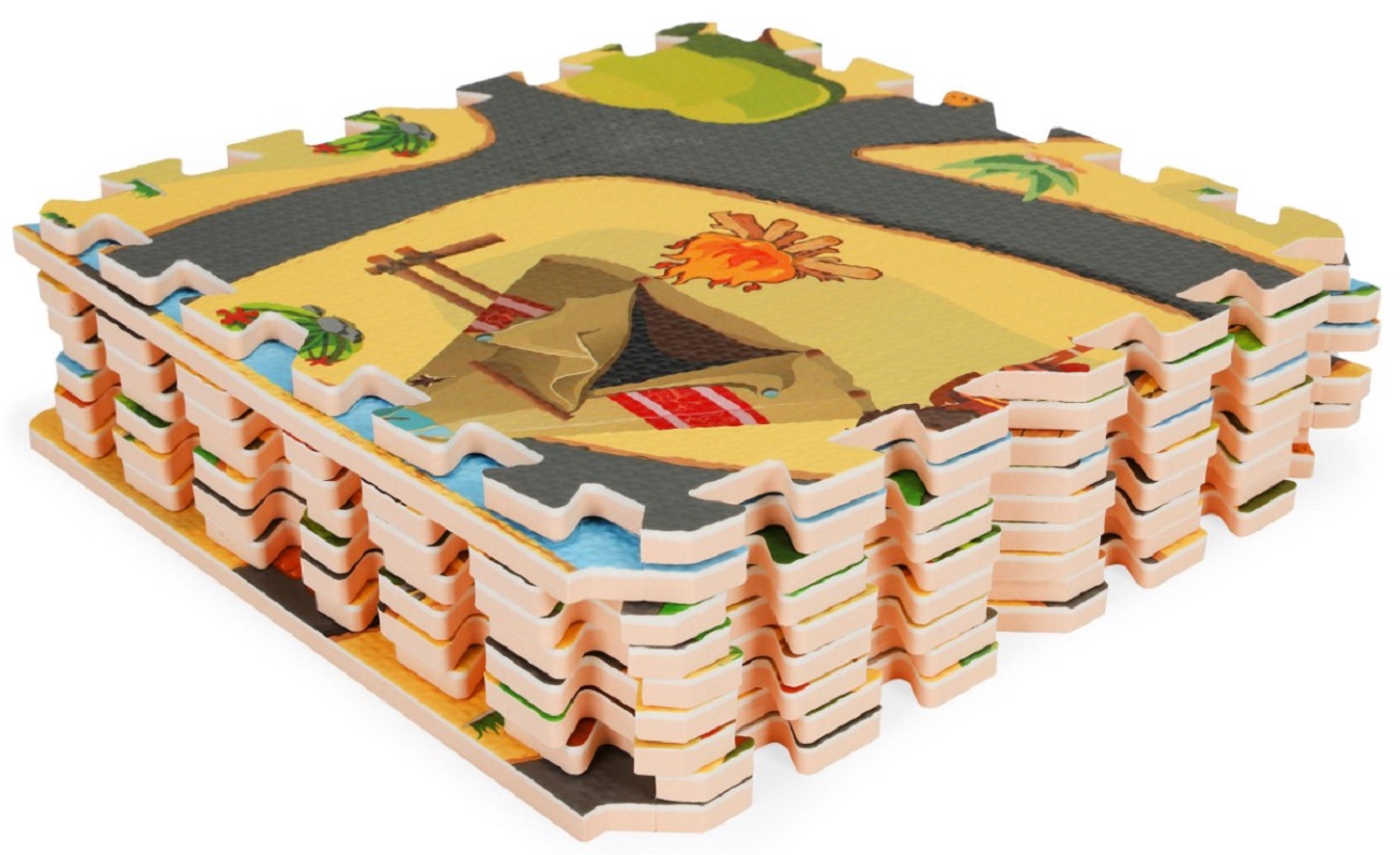 ECO TOYS Dětské pěnové puzzle 93