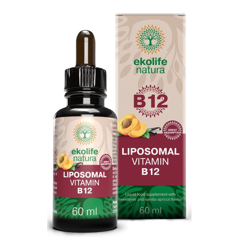 Ekolife Natura Liposomal Vitamin B12 60 ml Ekolife Natura