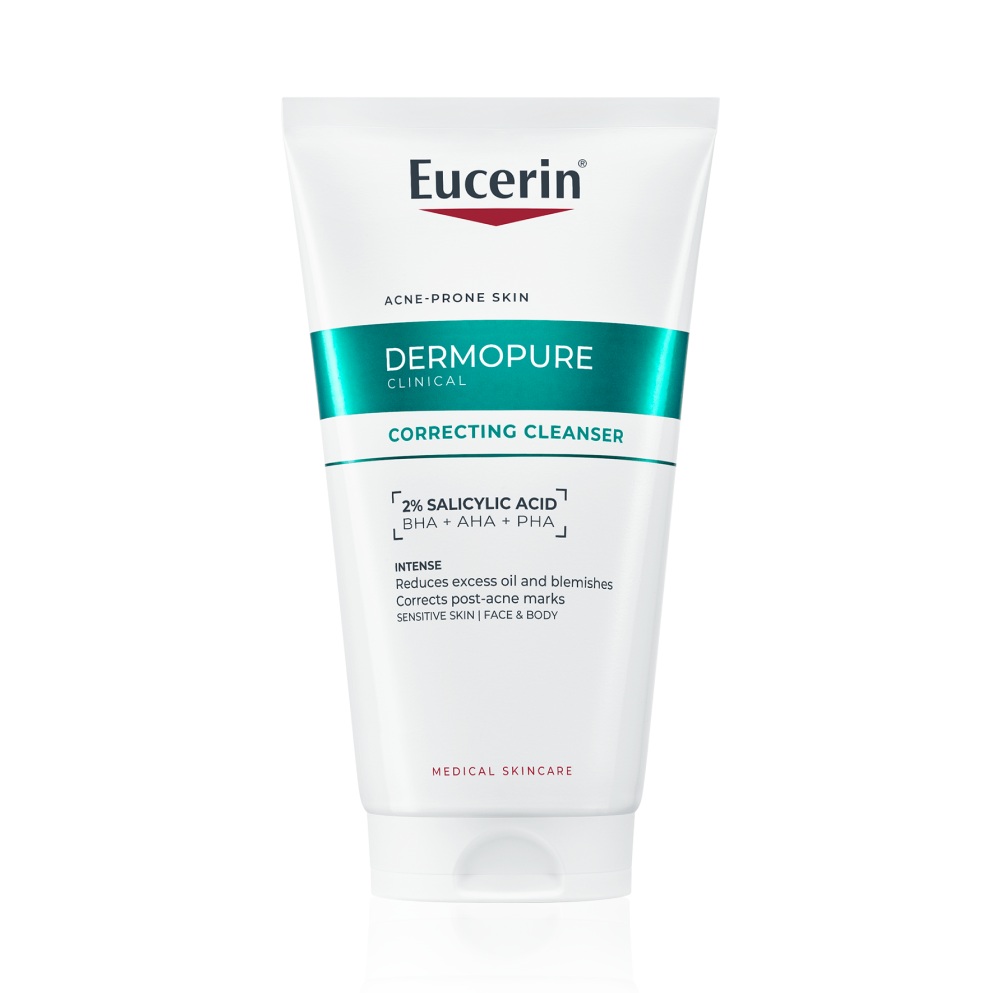 Eucerin DermoPure Clinical Exfoliační čisticí gel 150 ml Eucerin