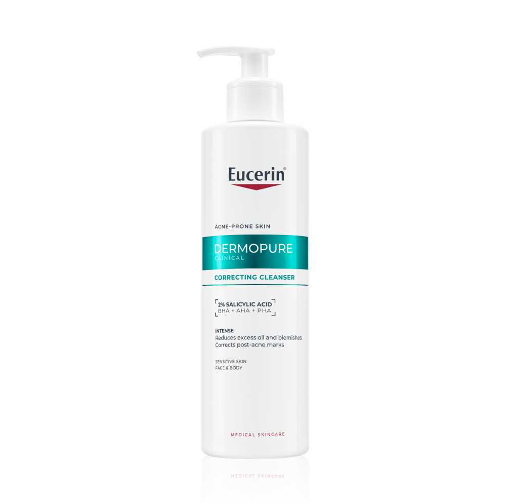 Eucerin DermoPure Clinical Exfoliační čisticí gel 400 ml Eucerin