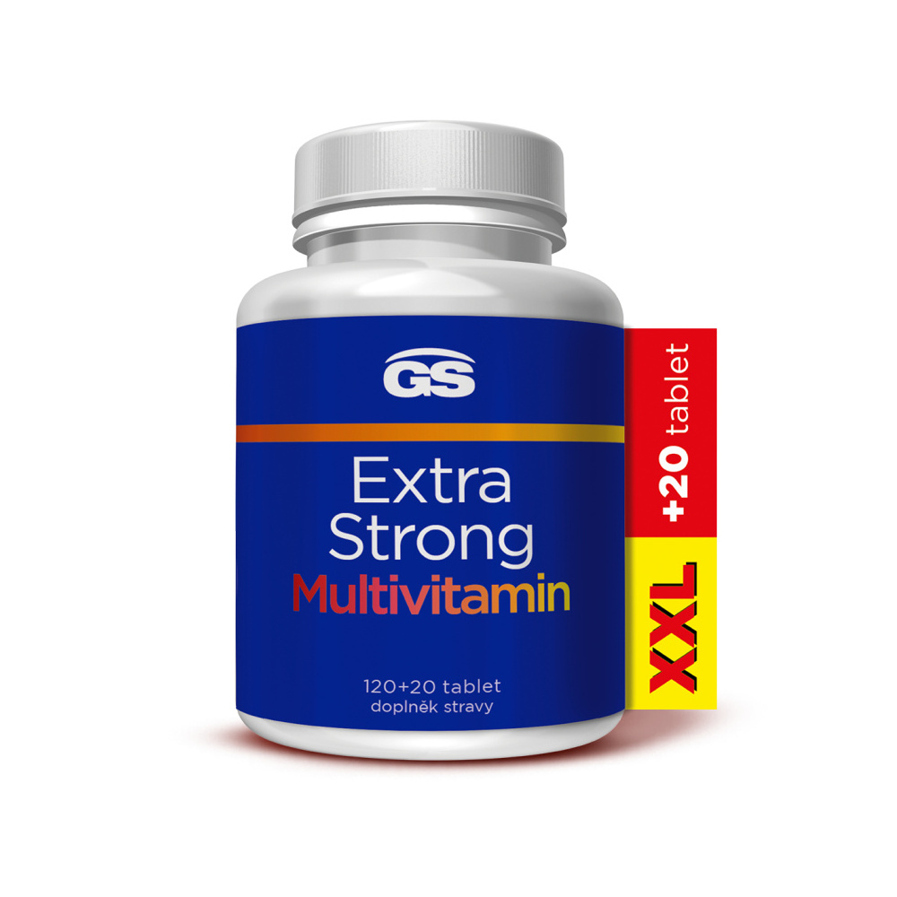 GS Extra Strong Multivitamin XXL 120+20 tablet GS
