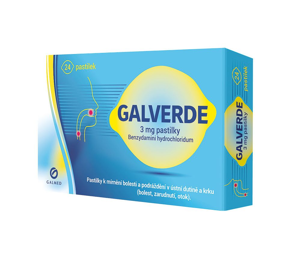 Galmed Galverde 3 mg 24 pastilek Galmed