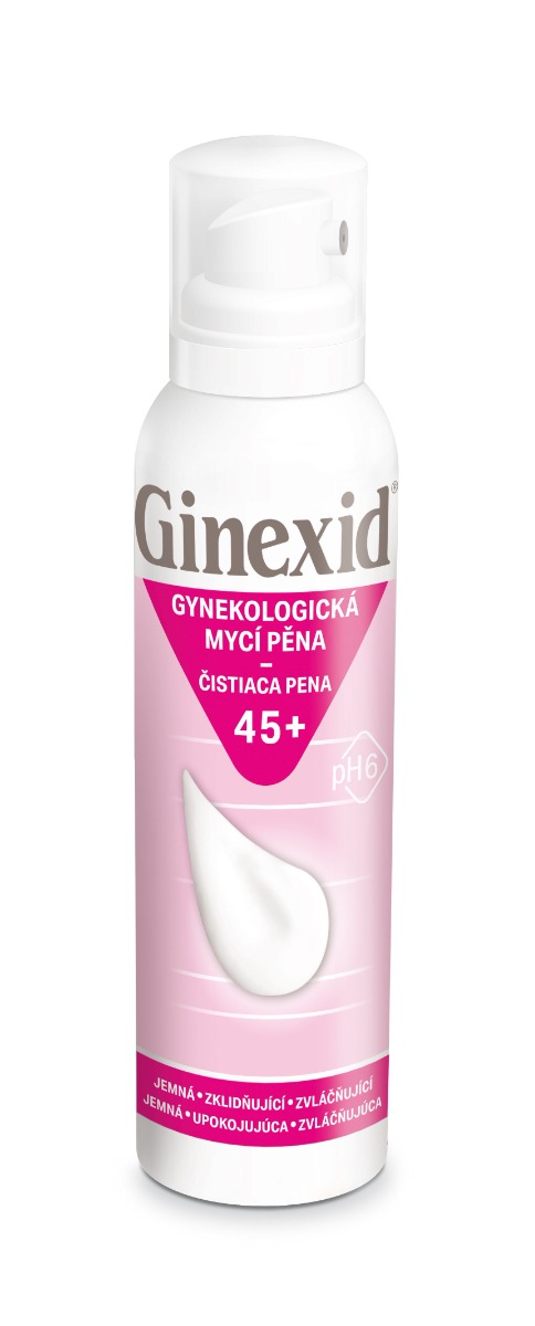 Ginexid Gynekologická mycí pěna 45+ 150 ml Ginexid