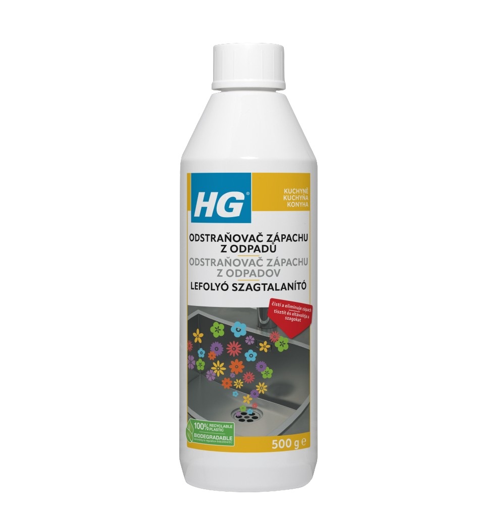 HG Odstraňovač zápachu z odpadů 500 ml HG