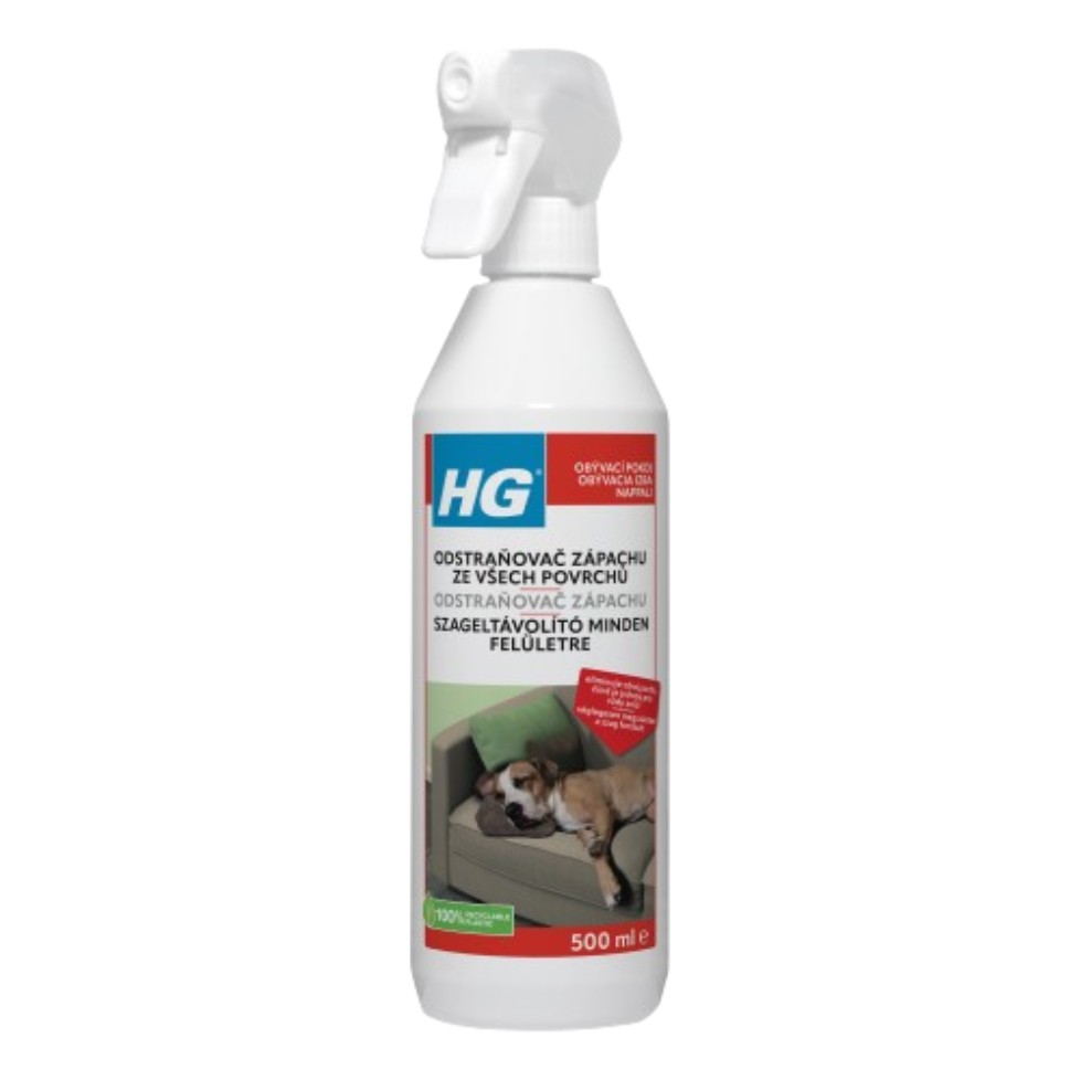 HG Odstraňovač zápachu ze všech povrchů 500 ml HG