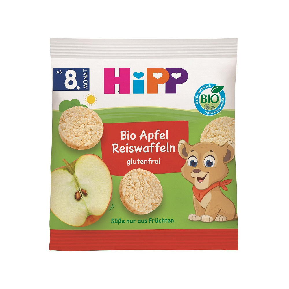Hipp BIO Jablečné rýžové oplatky 30 g Hipp