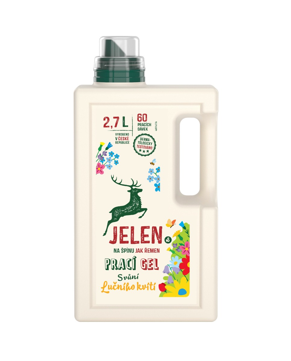 Jelen Prací gel s vůní luční kvítí 2