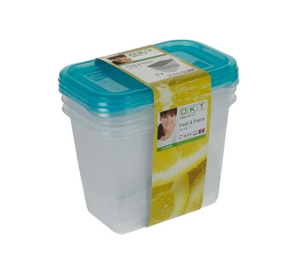 Keeeper Fresh&Freeze Dóza na potraviny 1 l 3 ks Keeeper