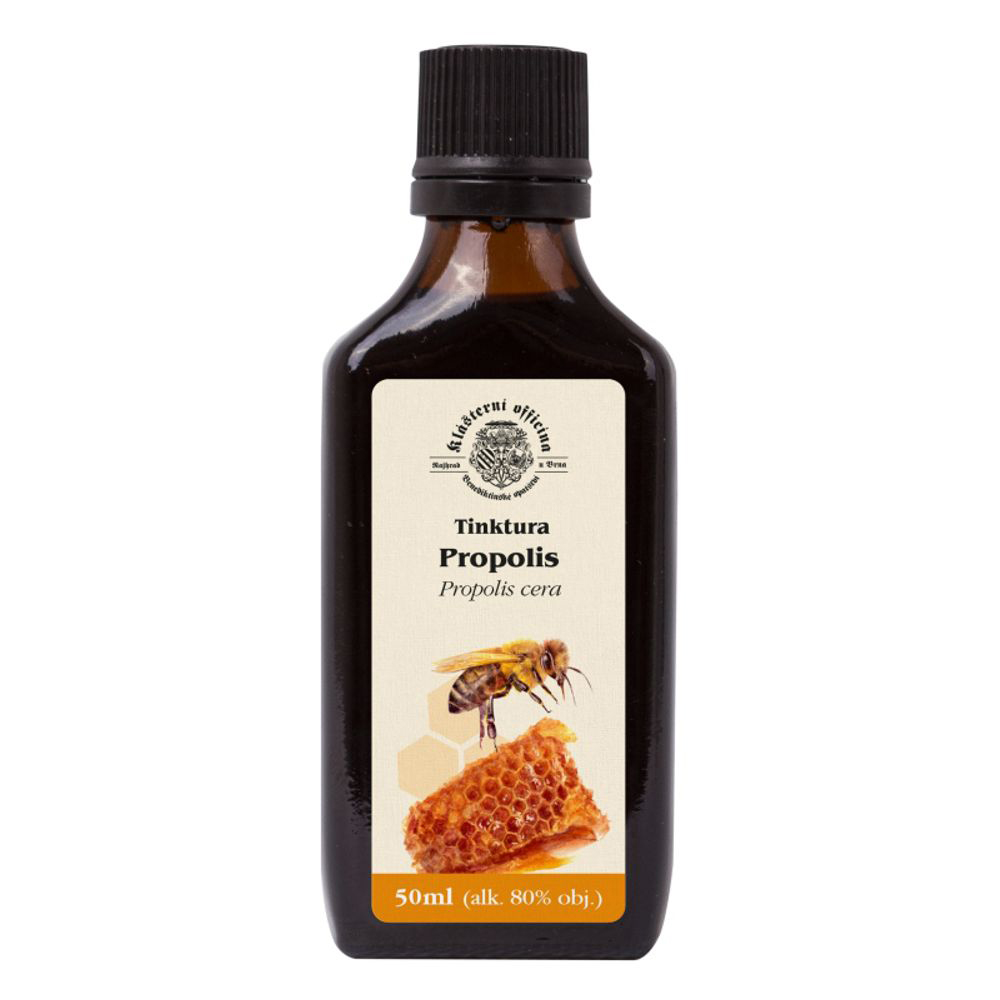 Klášterní officína Bylinná tinktura Propolis 80% 50 ml Klášterní officína