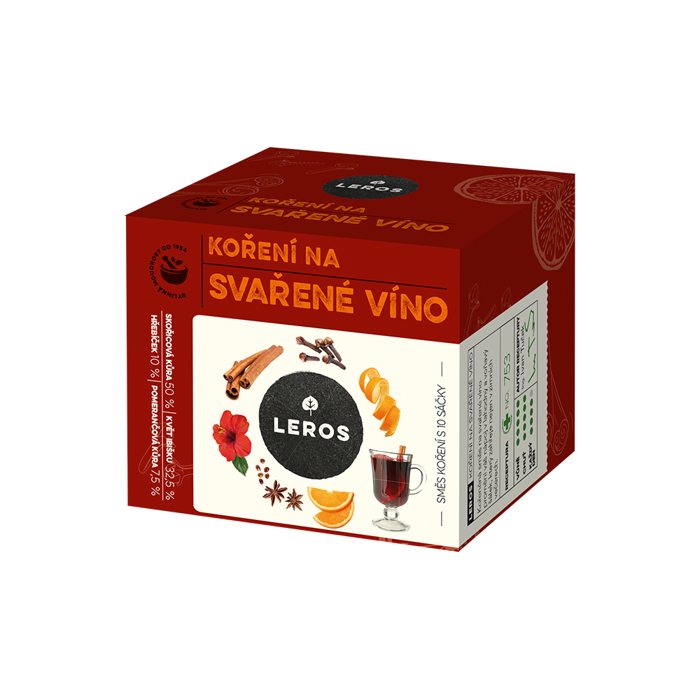 Leros Koření na svařené víno sáčky 10x2 g Leros