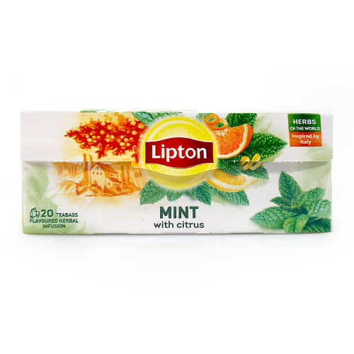 Lipton Mint & Citrus porcovaný čaj 20x1