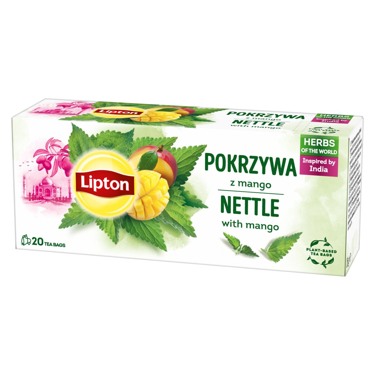 Lipton Nettle & Mango porcovaný čaj 20x1