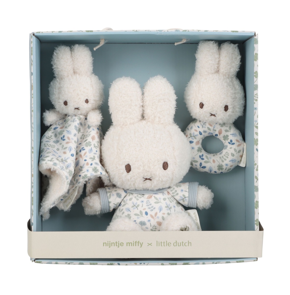 Little Dutch Dárková sada králíček Miffy Lucky Leaves 3 ks Little Dutch