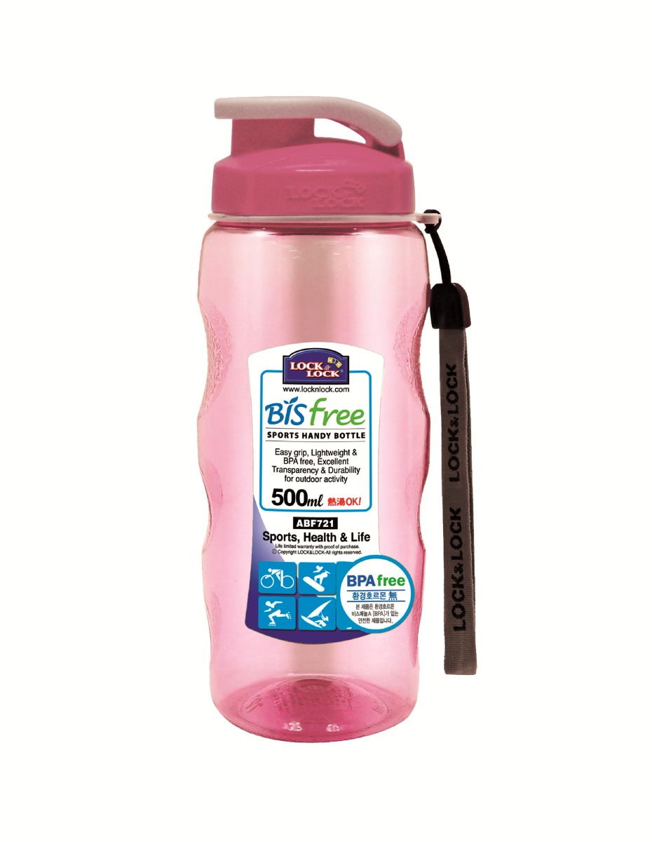 Lock&Lock Bisfree Láhev na vodu 500 ml 1 ks růžová Lock&Lock
