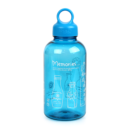 Lock&Lock Bisfree Loop Láhev na vodu 530 ml 1 ks modrá Lock&Lock