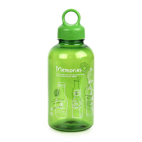 Lock&Lock Bisfree Loop Láhev na vodu 530 ml 1 ks zelená Lock&Lock