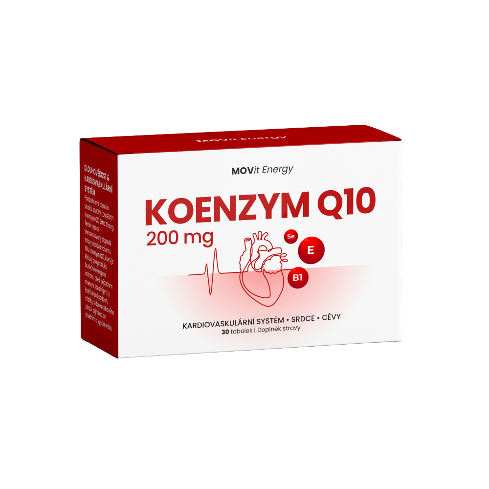 MOVit Energy Koenzym Q10 200 mg Extra Strong 30 tobolek MOVit Energy