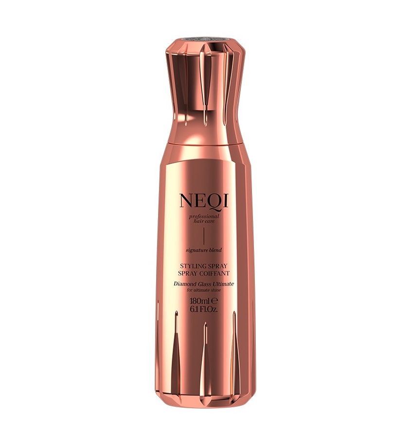 NEQI Forbidden Finish Diamond Glass Ultimate stylingový sprej 180 ml NEQI
