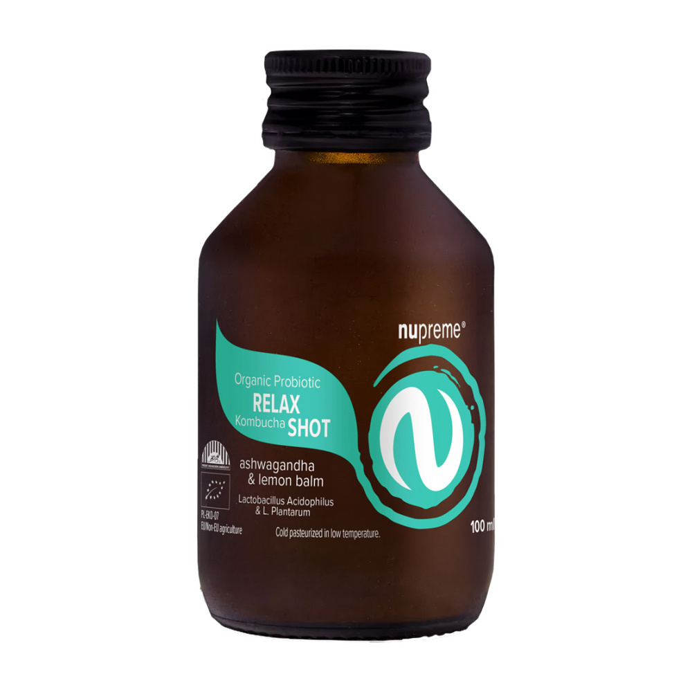 Nupreme Kombucha Relax Shot BIO 100 ml Nupreme