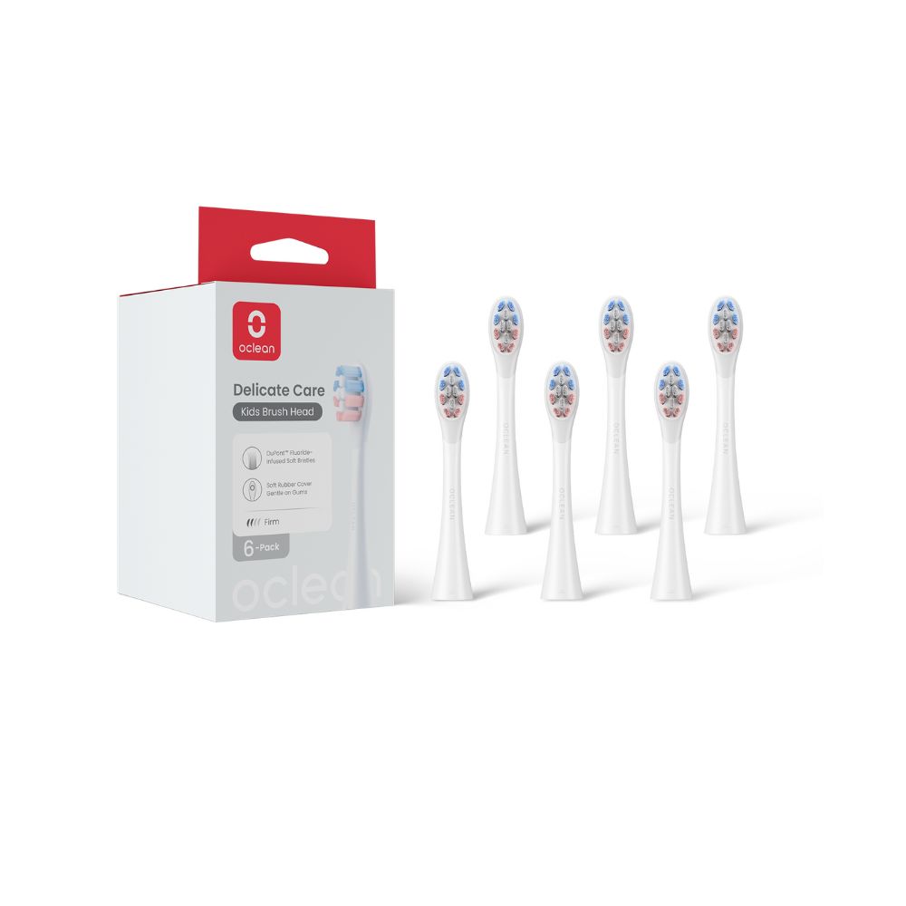 Oclean Delicate Care Kids P3K1 náhradní hlavice 6 ks bílé Oclean