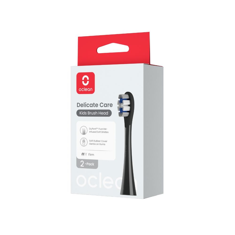 Oclean Delicate Care X Kids P3K8 náhradní hlavice 2 ks černé Oclean