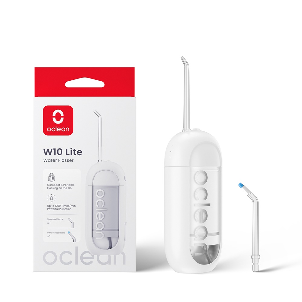 Oclean W10 Lite ústní sprcha 2 trysky bílá Oclean