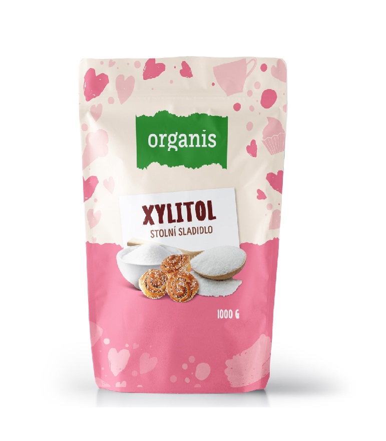 Organis Xylitol stolní sladidlo 1000 g Organis